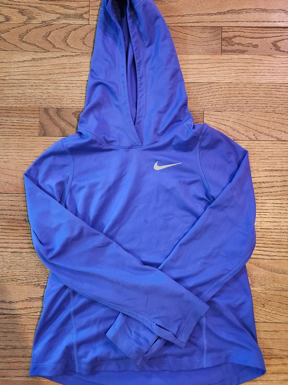 Nike Purple Hooded Athletic Pullover